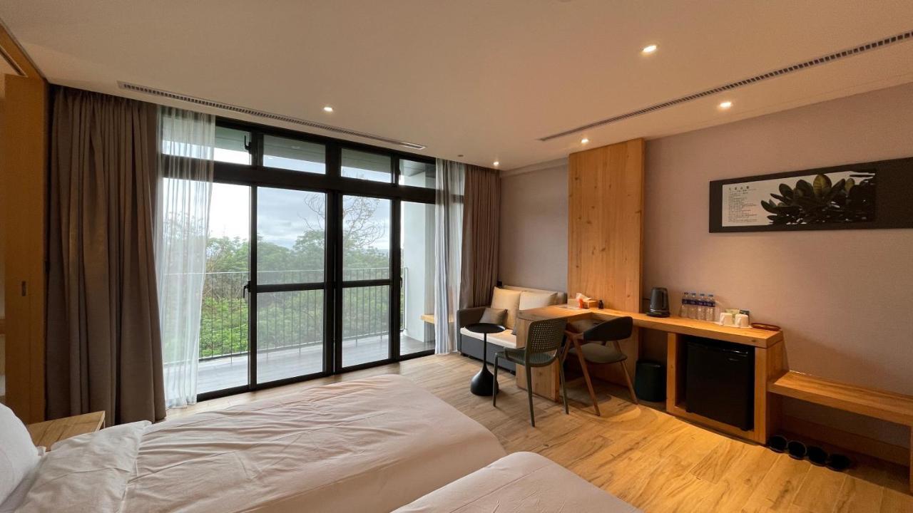 Ferienwohnung La Tree 普椿農場木子莊園 Donghe Exterior foto